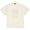 SS24 T Shirt Loose Fit Men's Beige 694576TMVO59069