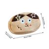 Cute Facial Expression Plush Pencil Case Large Capacity Funny Makeup Bag  Stationery