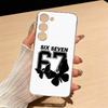 67 Six Seven Phone Case For Samsung S25,S24,S21,S22,S23,S30,Ultra,S20,Plus,Fe,Lite Transparent Cover