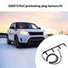 Replacement Car Engine Heater Cord Glow Plug Bridge Wiring Harness Connector for Golf 038971782C V10830116 84554003001