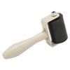 4pcs Rubber Brayer Roller Flexible Uniform Printing Craft Hand Roller with Skid Resistance Handle for Painting Stamping