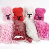 100Pcs 3.5cm Artificial Flower Foam PE Rose Heads DIY Valentine's Day Roses Wedding Candy Box Decoration