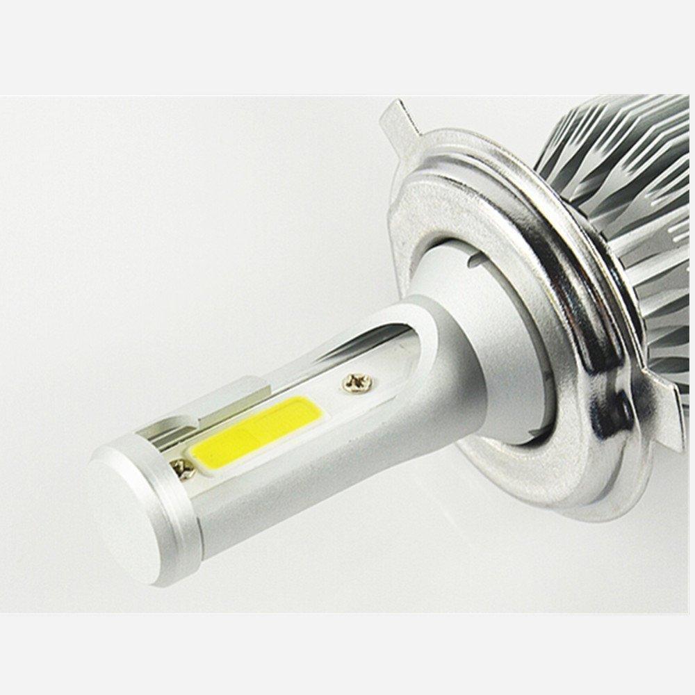 xoya Car H11 LED Headlight Fog Light Set of 2 One Piece Double-Sided Luminous