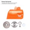Iron Clutch Cover Kit Compact Chainsaw Brake Cover for Husqvarna 353 351 350 346XP 345