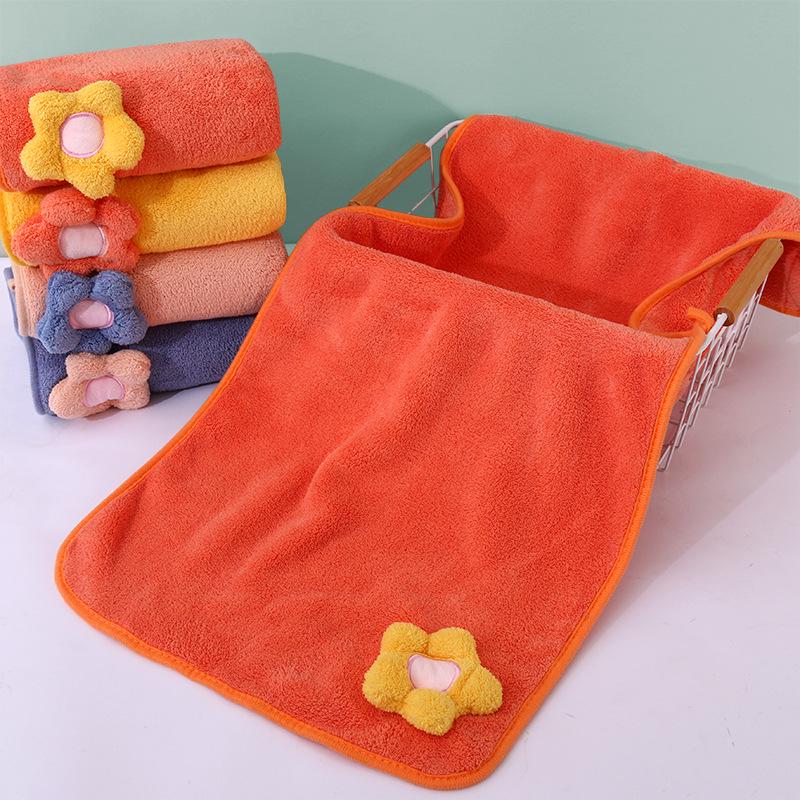 

Катионное впитывающее полотенце для лица из кораллового флиса 35x75 cm