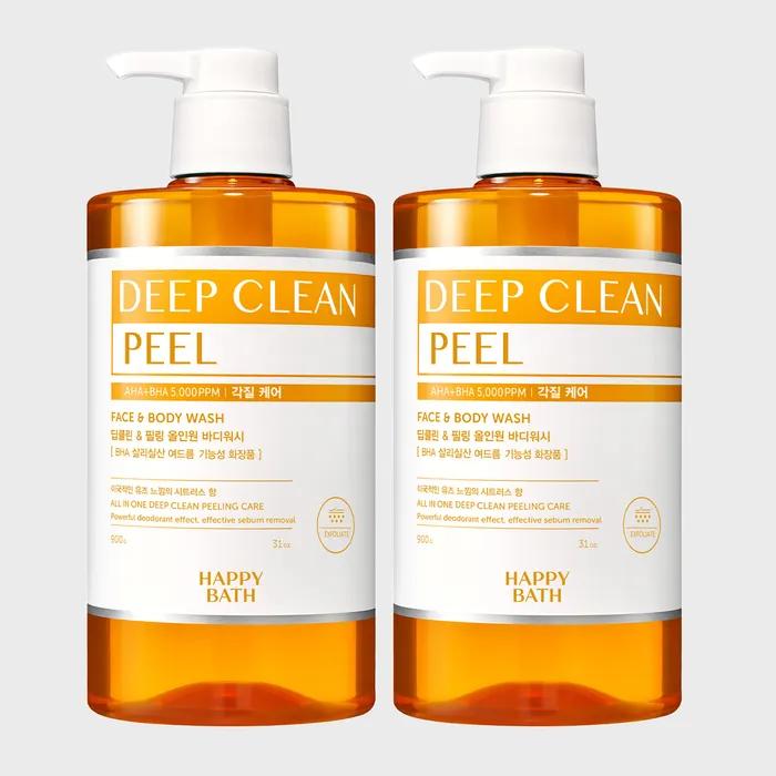 Happy Bath Deep Clean Body Wash 900g x 2 (Optional)