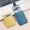 New Cow Leather Men's Card Bag Coin Purse Slim Credit Card Holder Wallet For Men and Women ID Card Pocket