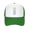 Rainbow Axolotl Cap Fashion Casual Mesh Baseball Caps Adjustable Hat Hip Hop Summer Unisex Baseball Hats Polychromatic