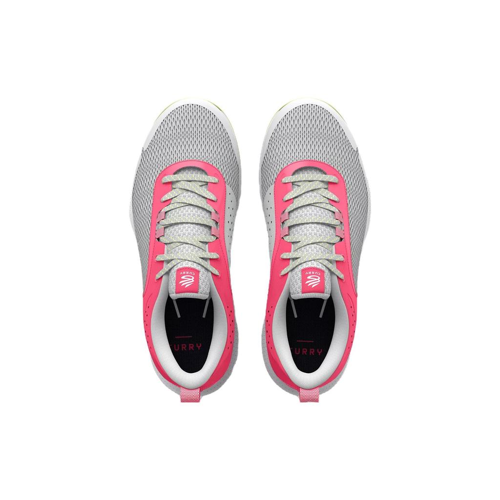 Under Armour Curry 3Z6 Grey Mist Pink Shock Men Sneakers 3025090-104