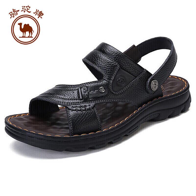 Camel Men s Genuine Leather Casual Beach Sandals EU 41M