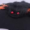 Fastener Buckle Pet Costume Halloween Spider for Dog Cat, Hairy Dress Up Outfit Party Accessory, Festival Pets