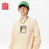 MINISO Men's Heavyweight Round Neck Pullover Sweatshirt