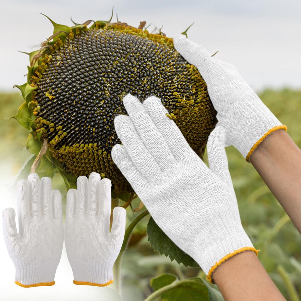 Wool Blend Work Gloves Heavy Duty Knitted Gloves For Construction, Maintenance, And Cold Weather Labor