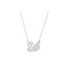 Asian Special Edition Imitation Crystal Necklace Women Necklace Silver 5187404