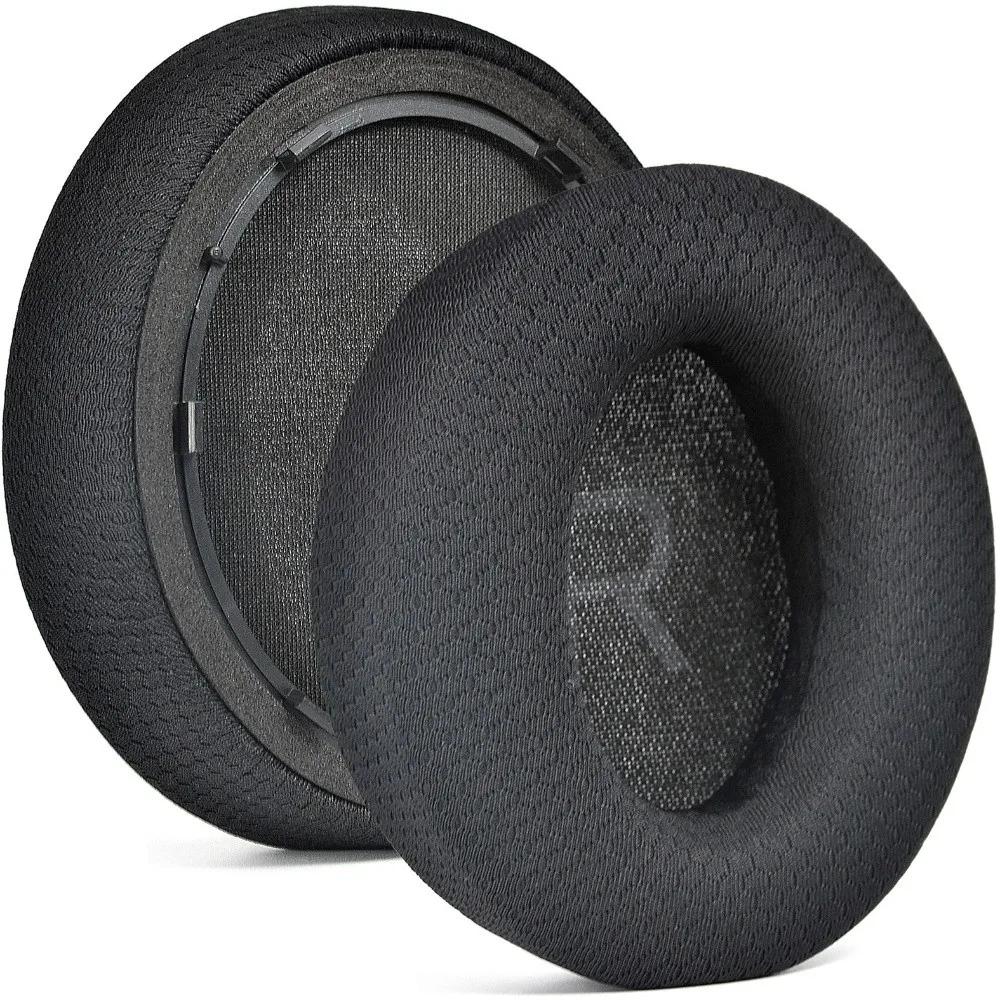 1 Coppia Cuscinetti Auricolari di Ricambio per Cuffie Schiuma Spugna Gel Raffreddante Cuffie Paraorecchie Pelle Proteica per Anker Soundcore Life Space Q45