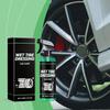 Tire Dressing 120ml Wheel Cleaner Tire Coating Effective Rim And Tire Cleaner Brake Dust Remover For Cars Trucks SUVs RVs