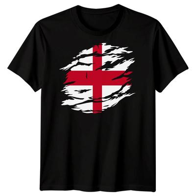 England Flag Distressed Mens T-Shirt English Pride Country