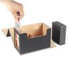 PU Card Deck Box with Dice Tray Game Card Collectors Scratch Resistant Card Storage Case Game Card Carrying Organizers