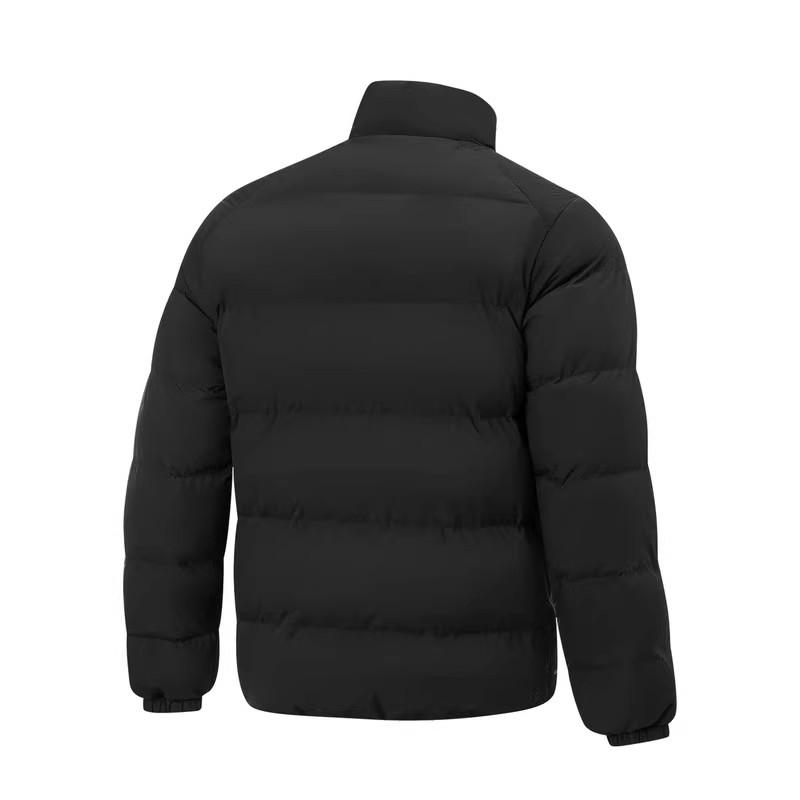 Li-Ning Windproof Warm Stand Collar Logo Long Sleeve Regular Modern Style Down Jacket Men outerwear AYMV151-1