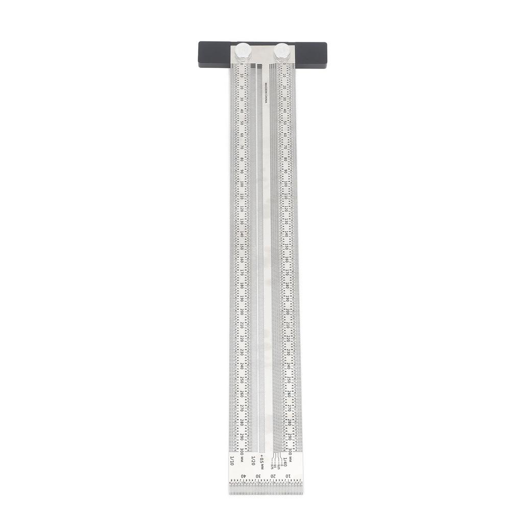 Ultra Accurate Marking T Ruler Stainless Steel Woodworking Scribing T Ruler High Accuracy Carpenter Mark T Ruler