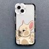 Cute Pug Dog French Bulldog Phone Case For iPhone 16 15 14 13 12 11 Pro Max XS X XR 7 8 SE Kawaii Clear Shockproof Lover Cover
