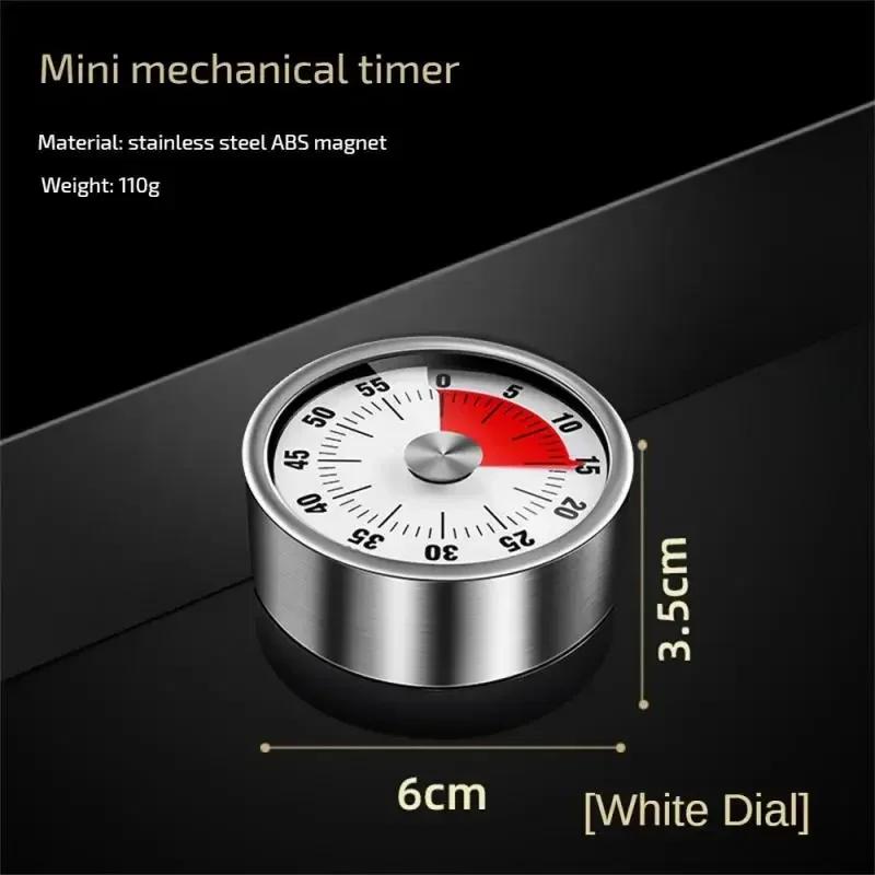 

Classroom Teaching & Baking Timer - Magnetic Mechanical, Visual Countdown, Reminder Clock for Meeting & Kitchen Working