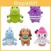 Moriah Elizabeth Deep Dinosaur Plush Toy Puppet Children's Gift Customized Short Plush Animal Filled Pp Cotton
