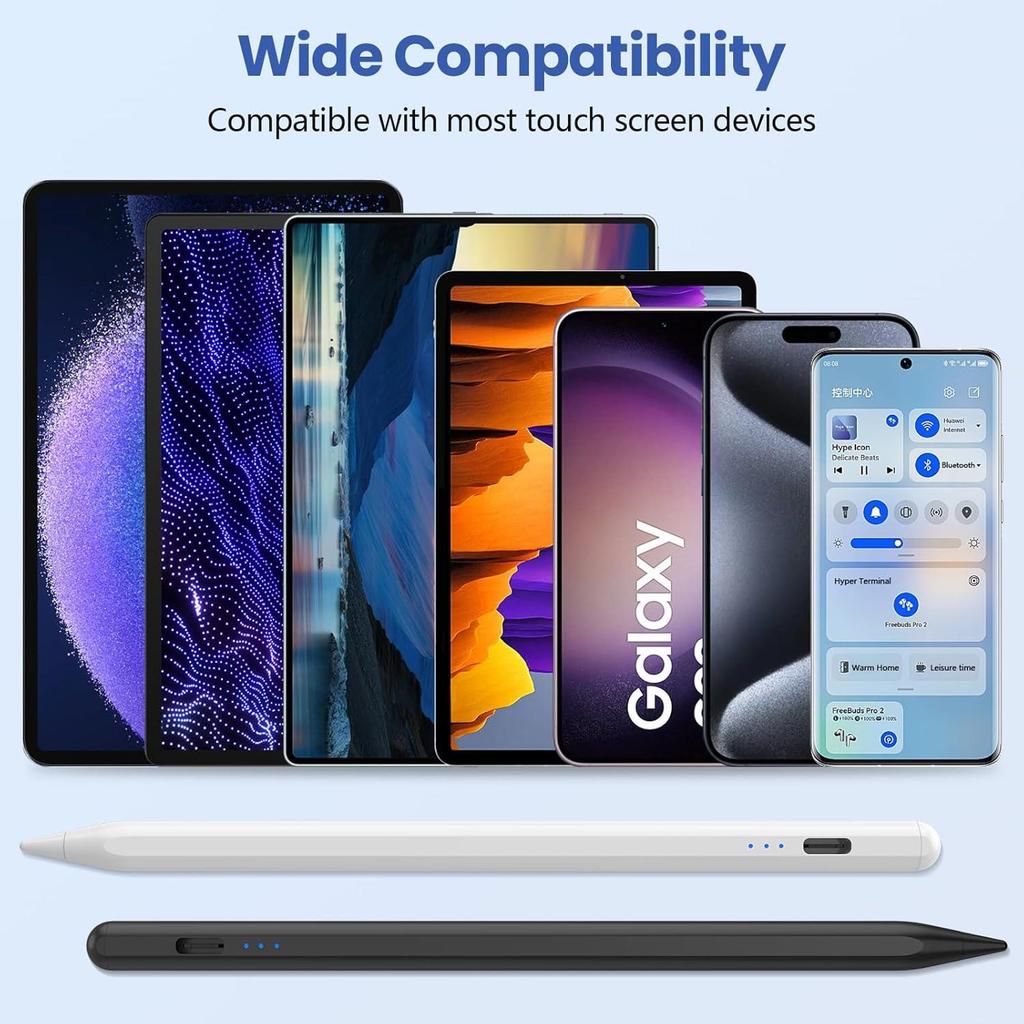 Stylus Pen For Xiaomi POCO Pad 7 6S Pro Tablet Mi Pad 7 6 5 Pro Redmi Pad SE Screen Touch Pen Pencil For Android Huawei Samsung 6