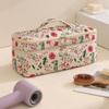 Handheld Double Layer Hair Dryer Bag Dust-proof Protective Curler Storage Bag Large Capacity with Zipper Hair Dryer Storage Bag