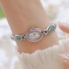 UTHAI Women's Watch Ladies Bracelet Luxury Brand Waterproof Retro Natural Dongling Stone an Jade Advanced Chain Watches Gift