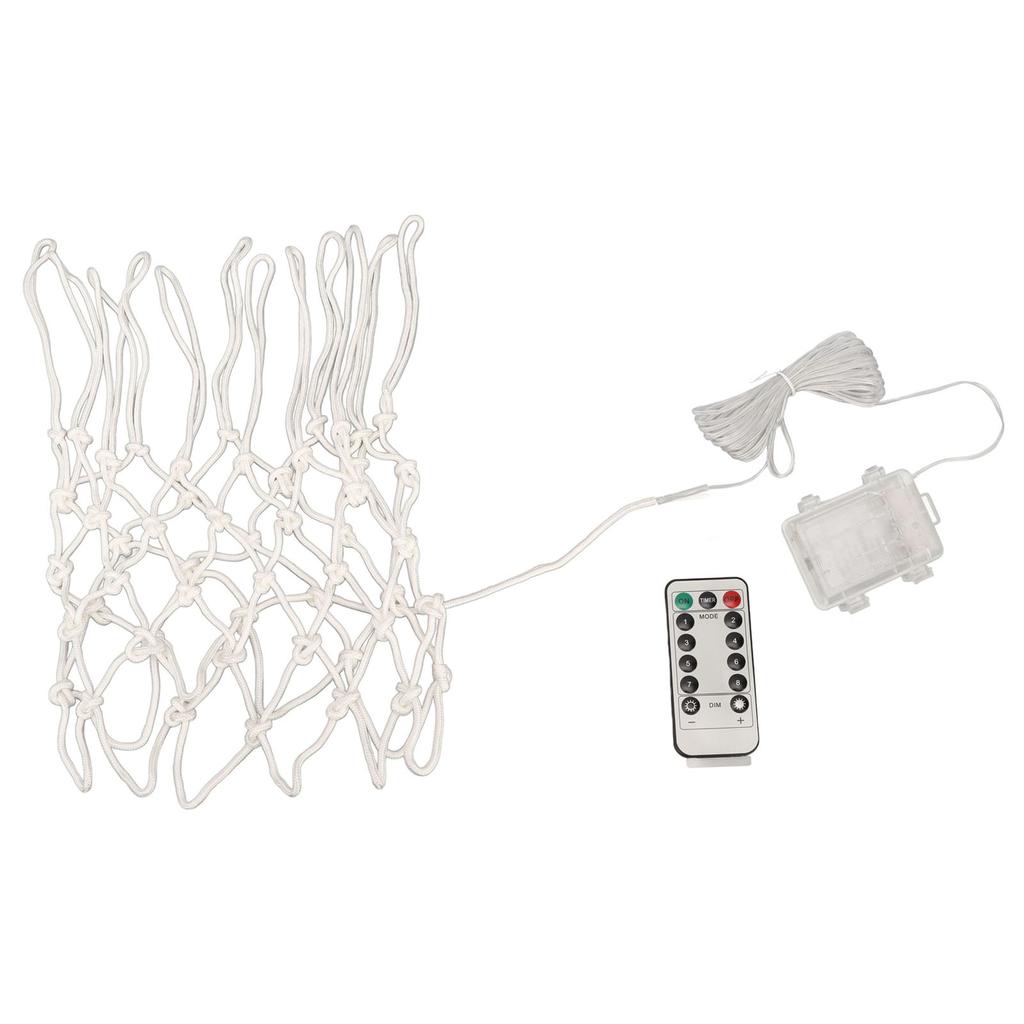 LED Basketball Net Adjustable Remote Control Replacement Strip Light Basketball Net for Night Outdoor