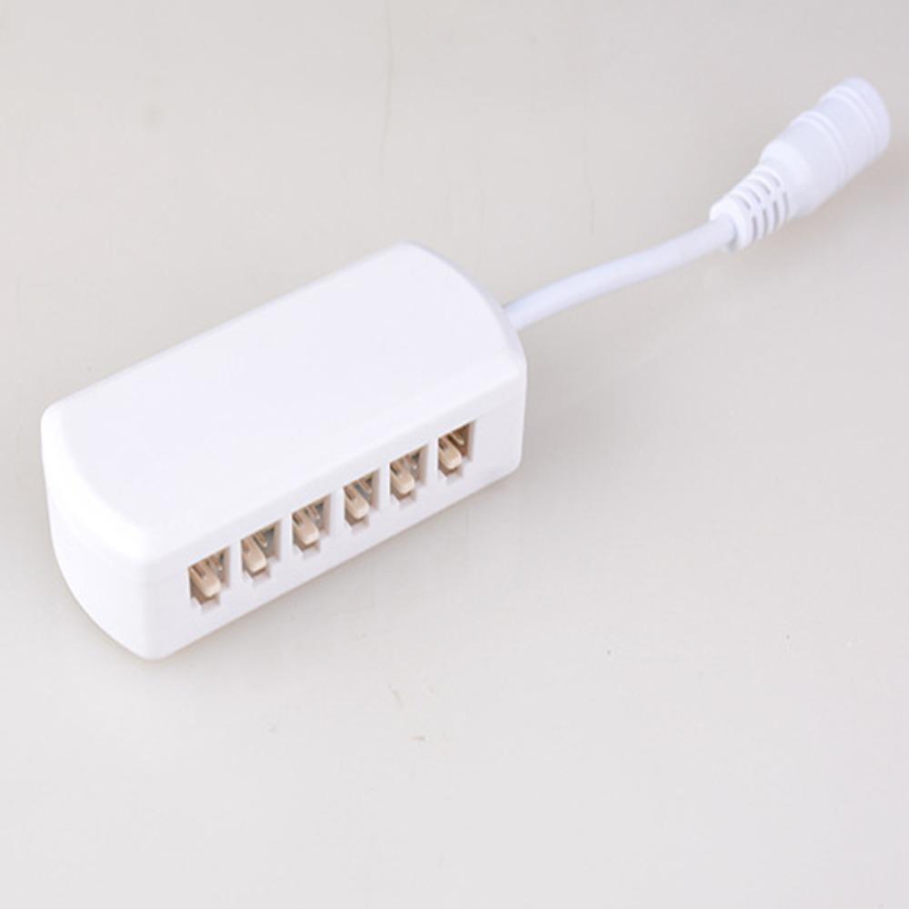 4/6/12ports 4/6/12Ports Hub Splitter Distributer Connector LED Cabinet Light Adapter Junction Box