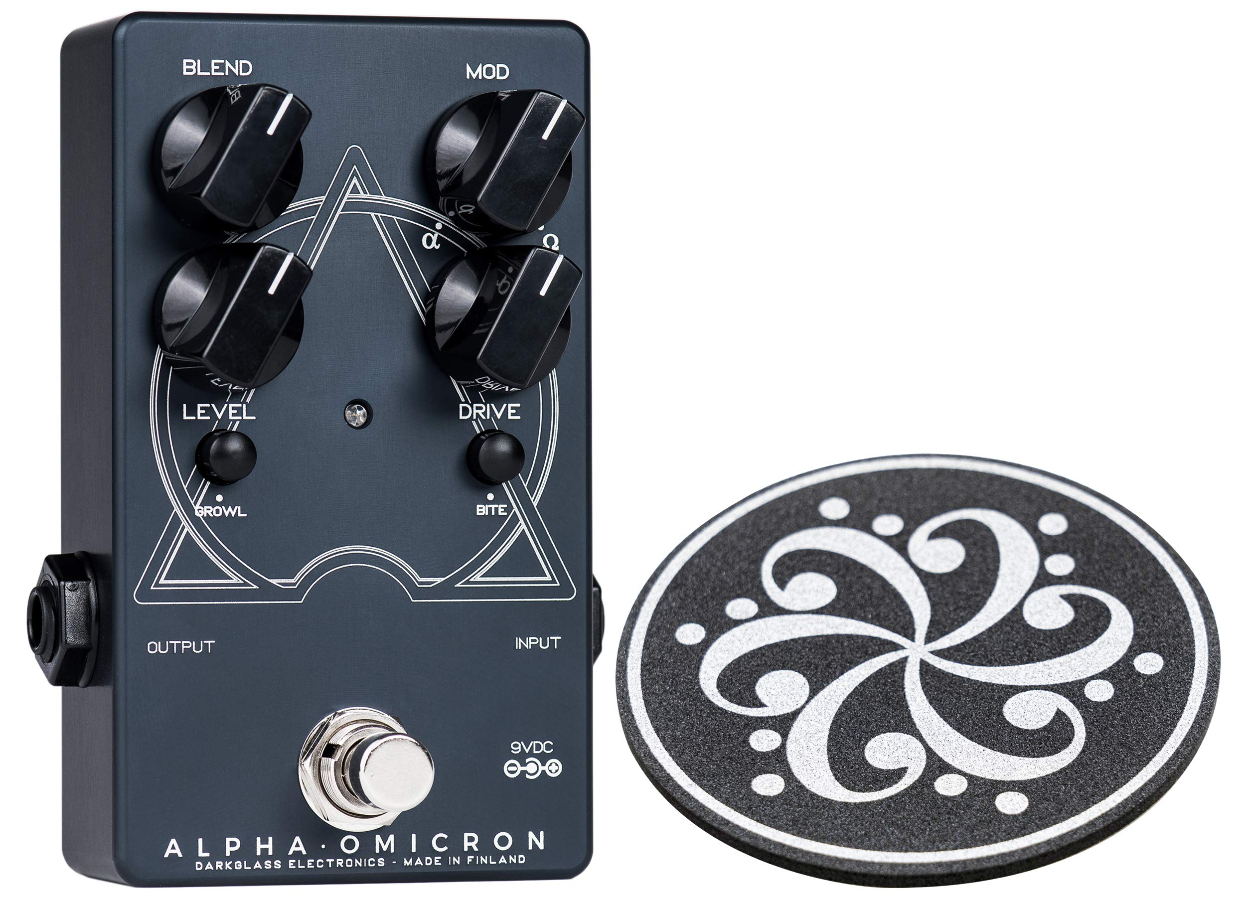 

Darkglass Electronics Alpha Omicron Bass Distortion Effects Pedal with Coaster [Official Japanese Product]