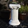 Adornos de Jardín de Columna Romana Retro Europeos: Base para maceta y Exhibición de boda
