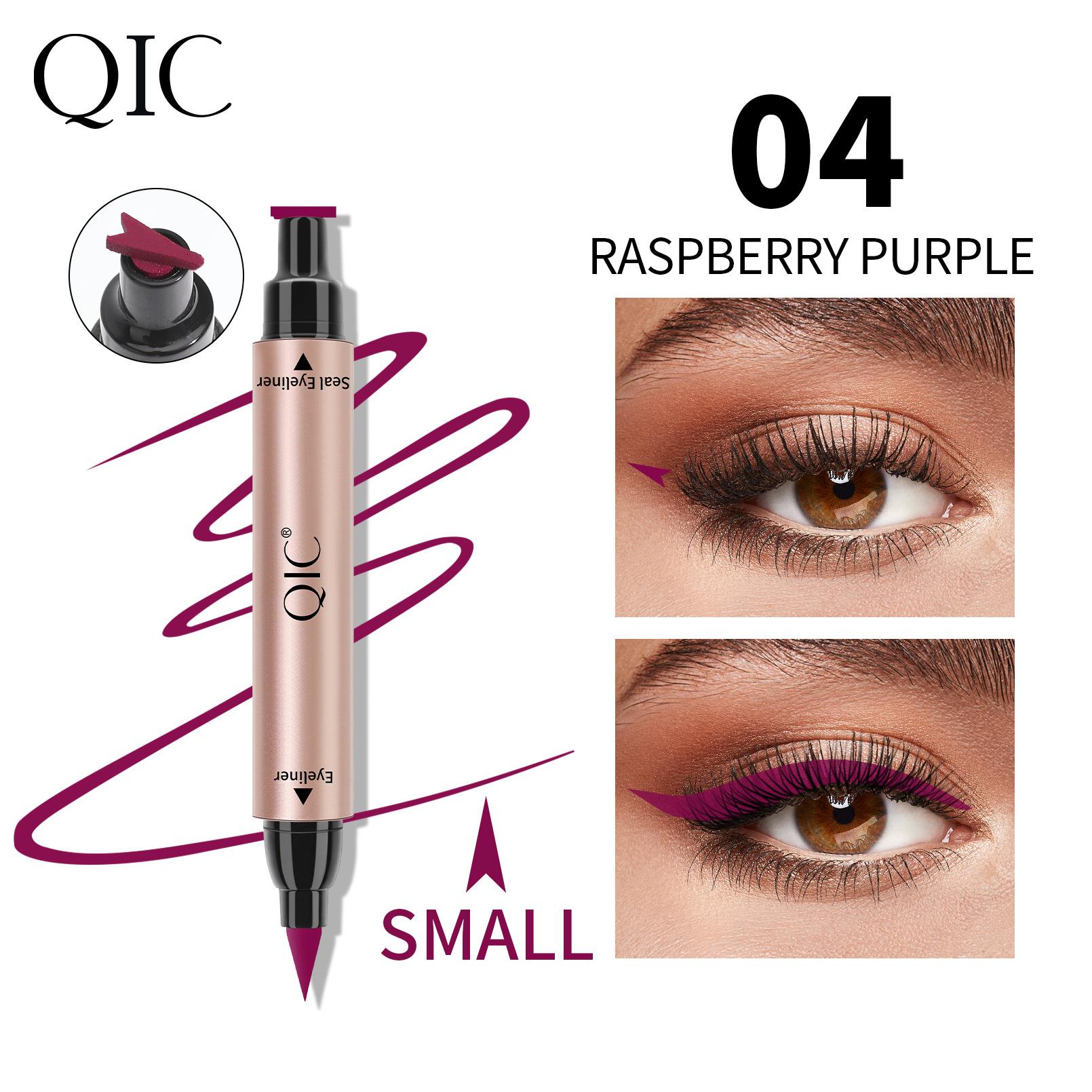 

Двусторонняя треугольная подводка для глаз Color Seal Водостойкая, маслостойкая и не размазывающаяся косметическая косметика 04