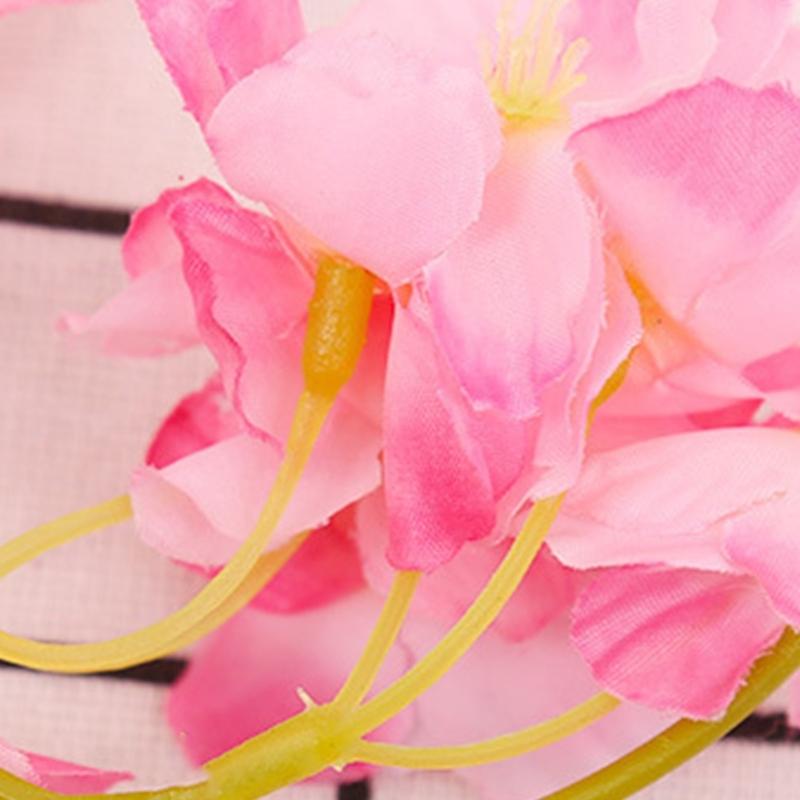 Flexible Blossom Branch Realistic Petal Texture Hanging Flower Decoration For Indoor Outdoor Event 180cm