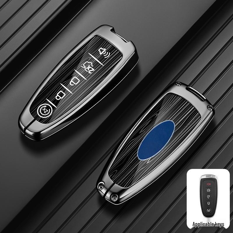 Compatible Key Case for Ford Mondeo, Edge, EVOS, Explorer, and Focus