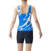 arena 50th anniversary made Fitness Swimsuit M Size Separate Hand Printed Large Color Snap Insert Fit Pad "You arena" Women's LAR-3247W