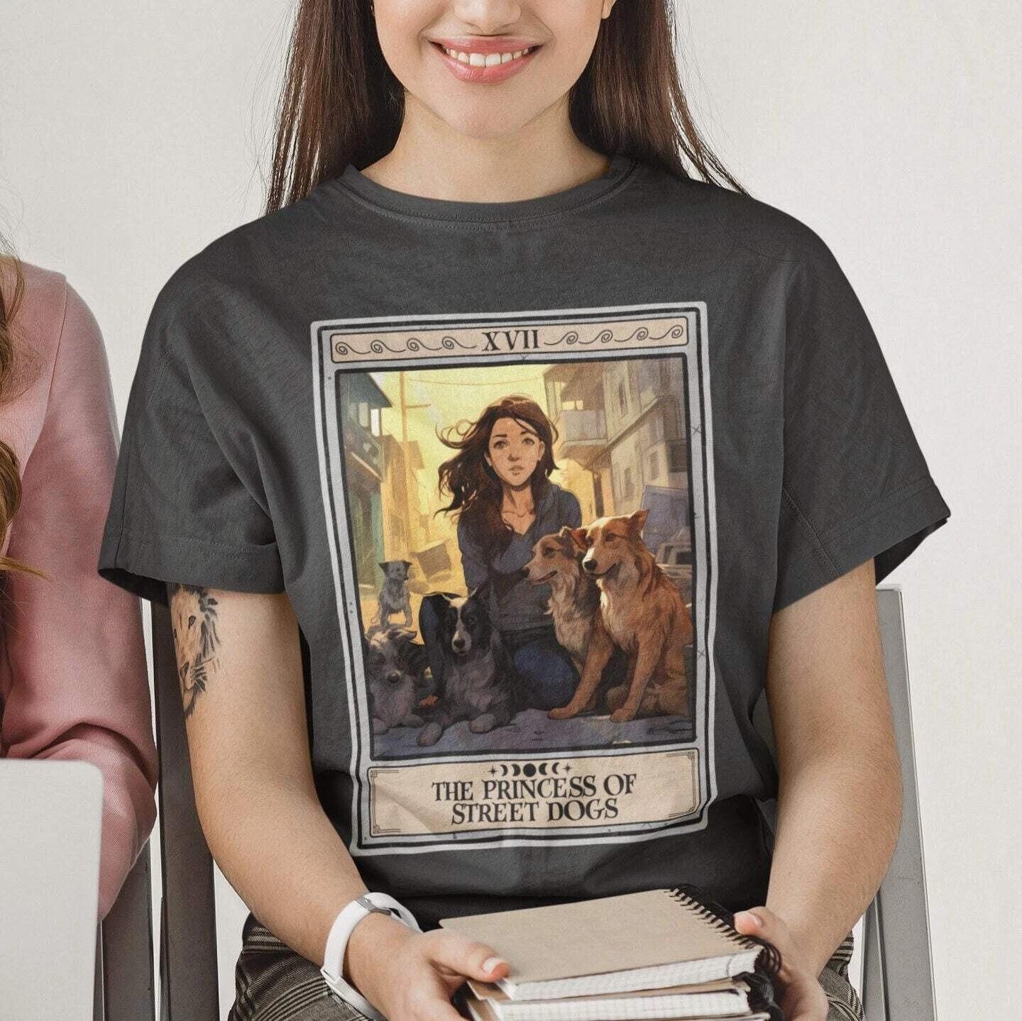 The Princess Of Street Dogs Shirt, Stray Dog Rescue XL