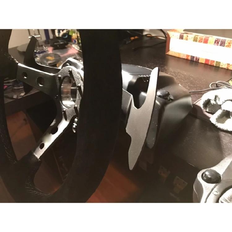 Modification Paddles Fit 14 inch Concave Steering Wheel Easy Installation Paddle Shifters for G29 G920 Ergonomic Design