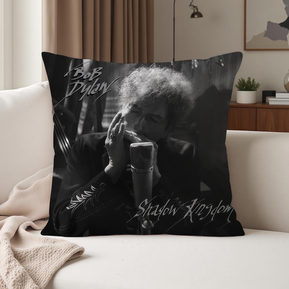 Singer Bob Ddylan Pillow Case Suitable For Bedrooms Living Rooms Cars Home Decoration