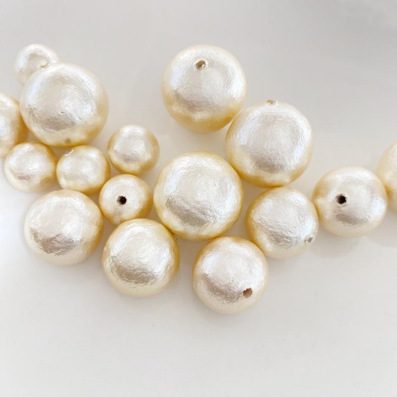 Premium Japanese Cotton Pearl Loose Beads for DIY Jewelry Making