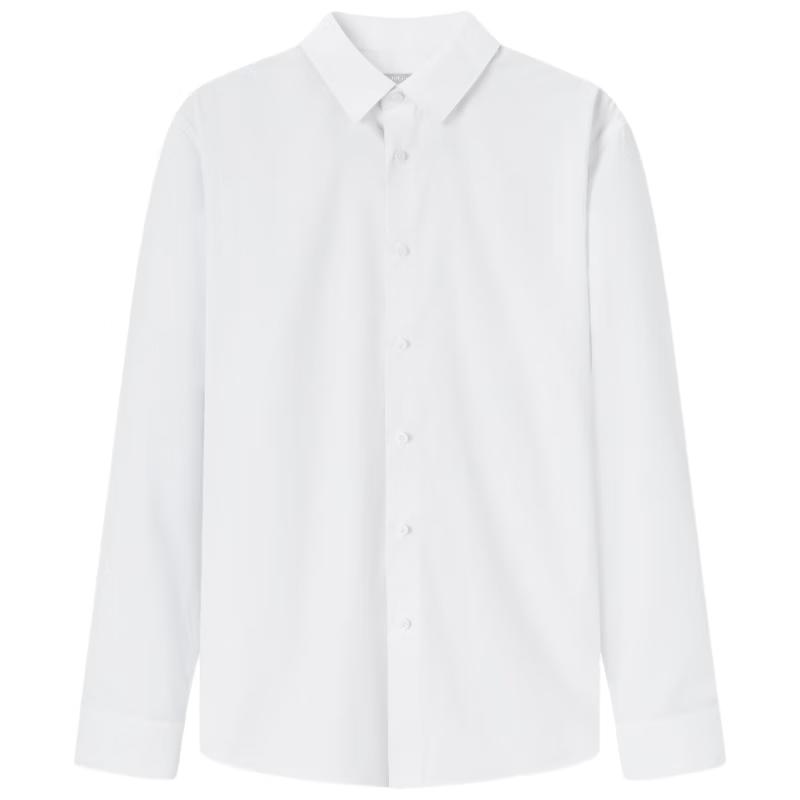 

Joimage Men s Formal Long-Sleeve Mulberry Silk Blend Shirt 175/92A