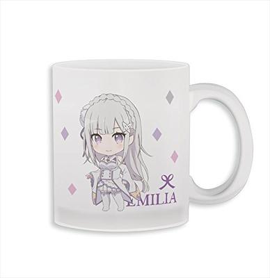 Nendoroid Plus Life In Another Emilia Glass Mug ReZERO -Starting World-