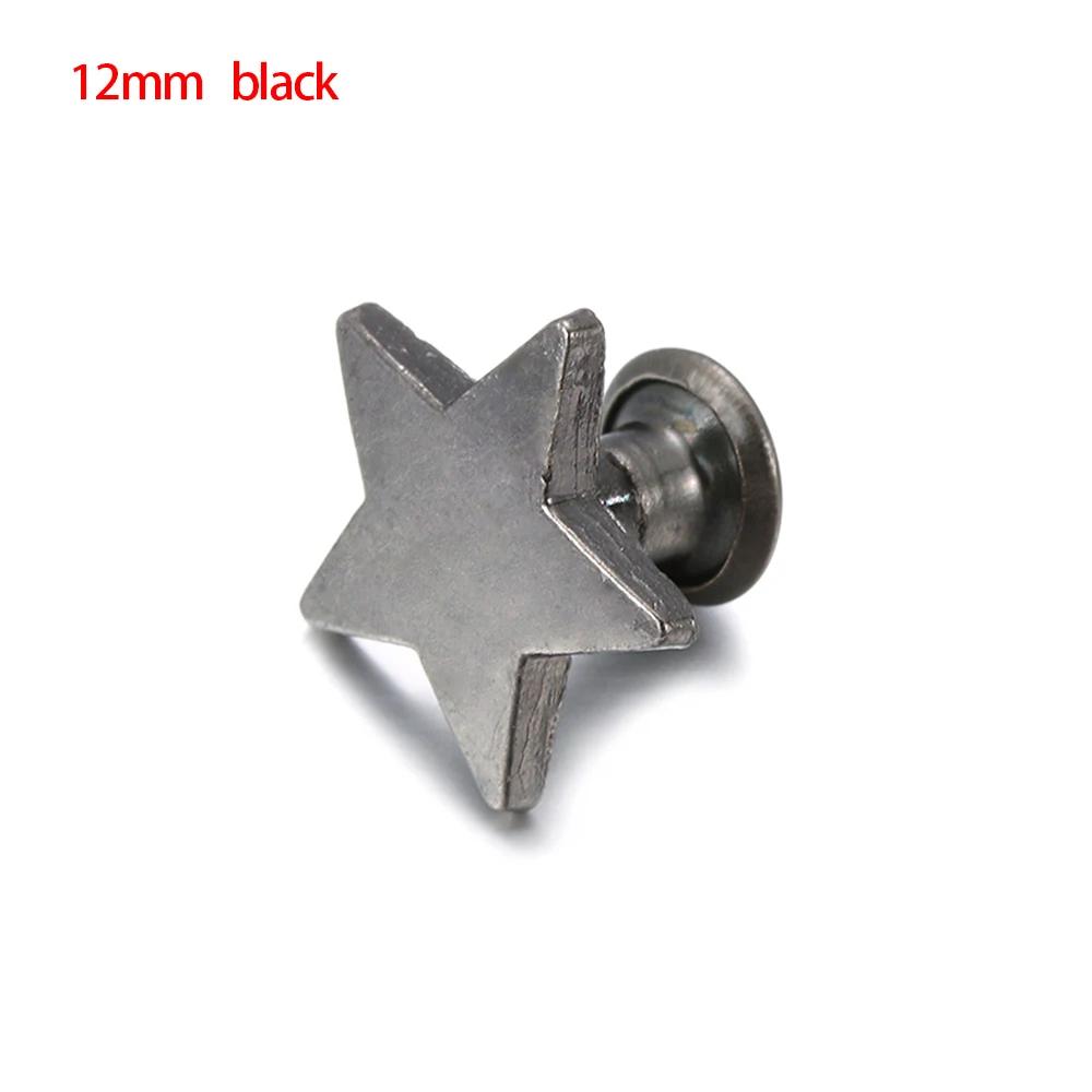 

10 Set Screw Nail Rivets for Leather Craft Belt Wallet Solid Brass Nail Rivets Screws Cloth Button Decoration Nail DIY Scrapbook