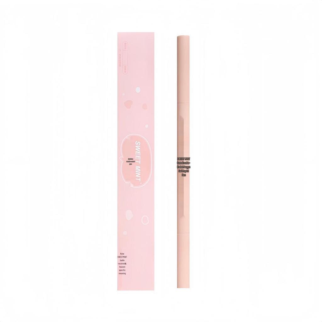 SWEET MINT Dual-Ended Under-Eye Highlight & Liner Pencil: Waterproof, Smudge-Proof, Brightening & Outlining Gel Eyeliner for Women.