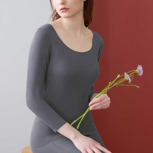 [Gunze] Kirei Lab Seamless Inner Shirt, Heat-Generating Type, 8-Sleeve, Women's New