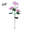 Weather-Resistant Outdoor Lights Fairy Hydrangea Light LED Solar Powered Garden Stake Lights