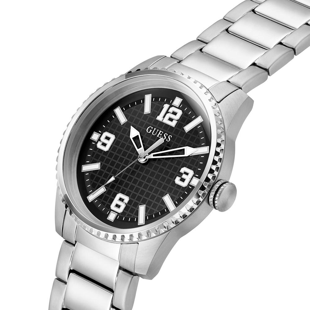 Geseusigye Black Metal Varsity G (Gw0889G1) Men'S Watch