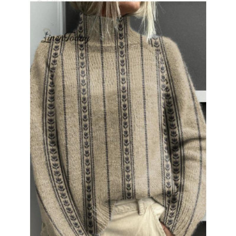XS-6XL A Variety of Optional 2025 Latest Christmas Abstract Print Casual Outerwear Sweater
